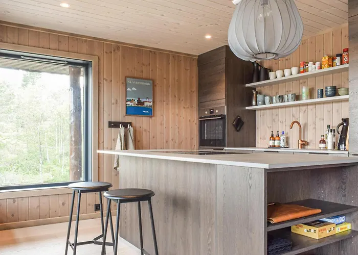 Stunning In Vatnestrom With Sauna *