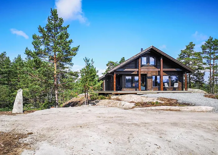 Stunning In Vatnestrom With Sauna * Skreeros