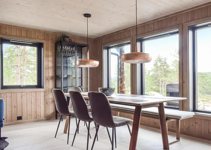 Feriehus Stunning In Vatnestrom With Sauna
